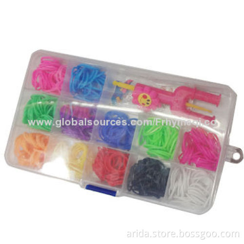 Hot sale elastic band, cheap colorful rainbow loom bands rubberNew